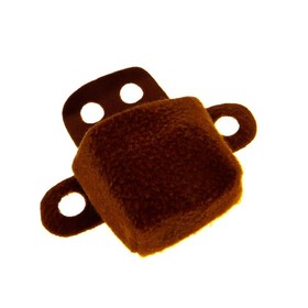 1x Lego Duplo Fabric Figures Backpack Brown Bag 3095 9195 9194 Dupack 71341