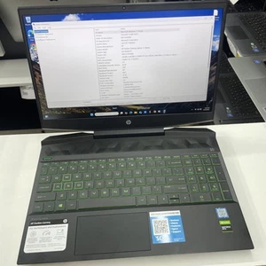 HP 15-DK0056wrn Pavilion 15.6" FHD i5-9300H 9th 2.4GHz 256GB SSD 8GB Win 11home - Picture 1 of 11