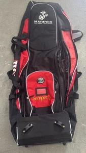 Hot Z Golf U.S Marines Siempre Fi Black / Red Travel. - Picture 1 of 15