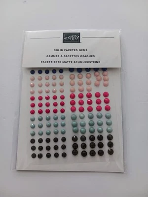 Stampin Up! - Gemas facetadas sólidas - 159189 - Retiradas Foto 1 de 2
