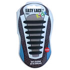 Genuine Easy Lace? Kids Flat Stretchy in Black