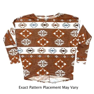 3XL LINDA LuLaRoe ~ AZTEKENMUSTER ~ Fledermaus Dolman Top Größen 24-26 - Bild 1 von 5