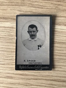 H. Speed - Castleford - OGDENS GUINEA GOLDS-FOOTBALLERS BASE M 1899 - Foto 1 di 2