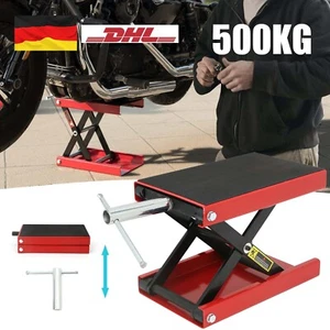 500 kg Motorradheber Motorradhebebühne Montagebock Motorrad Heber Hebebühne - Bild 1 von 12
