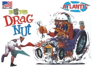 Atlantis 1303 Ed Roth DRAG NUT Street Rod and Figure plastic model kit 1/25 - Picture 1 of 1