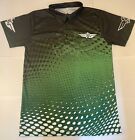 FLY GREEN PERFORMANCE WEAR MENS POLO "SKULL" DRI-FIT DISC GOLF SHIRT ALL SIZES