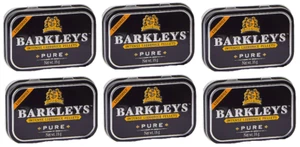 932173 6 X 16G TIN BARKLEYS LIQUORICE PURE PELLETS TASTEFULLY INTENSE MINTS - Picture 1 of 2