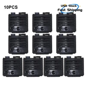 Lot 10 Black Speaker Grille Back Housing Case Cover For APX6000 APX8000 Radio - Zdjęcie 1 z 3