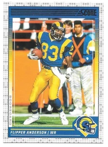 Score Football 2024 FLIPPER ANDERSON Scorecard Parallelo -LOS ANGELES RAMS- #160 - Foto 1 di 1