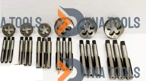 BSW LEFT HAND THREAD TAP AND DIE SET 3/16,1/4,5/16,3/8,7/16,1/2 ENGLISH THREAD - Picture 1 of 7