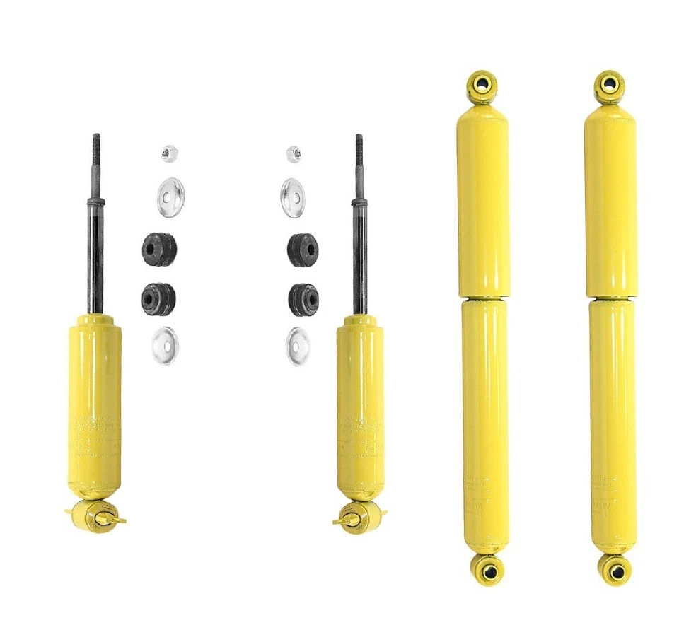Monroe Front and Rear Shock Absorbers Gas-Magnum For Dodge Ram 3500 Van B3500 - Image 1 of 1