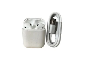 Apple Airpods 2th Generation Original with Charging Case and Cable - Zdjęcie 1 z 6