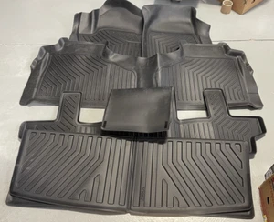 All-Weather Floor Mats For 2021-2025 Chevrolet Suburban 2021-2025 GMC Yukon XL - Picture 1 of 5