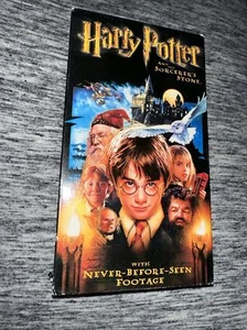 Harry Potter and the Sorcerers Stone VHS 2002 Radcliffe Grint Watson - Picture 1 of 5