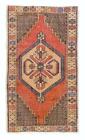 3.6x6.3 Ft Vintage Turkish Rug, One of a Kind 1940s Carpet, Wool Floor Covering