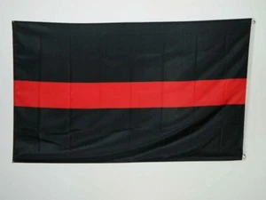 Flagge 150 x 90 cm thin red line, red family Deutschland Feuerwehr fire fighter - Picture 1 of 1