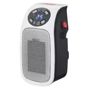 Efficient 400W Ceramic Heater with Digital Screen & 24-Hour Timer Compact Design - Picture 1 of 11