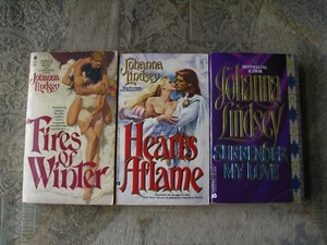 Johanna Lindsey - Haardrad Family. Complete Books 1-3 - paperback - Picture 1 of 9