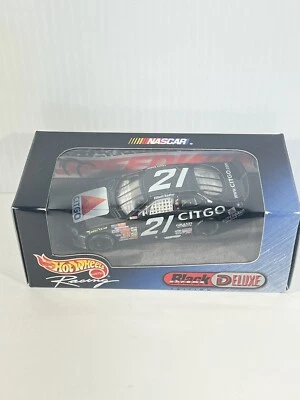 1/43 Nascar Diecast, Elliott Sadler #21, Black Chrome Deluxe Citgo, Hots Wheels Foto 1 de 2