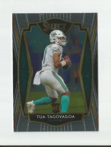Panini Select Premier Level RC 2020 novato Tua Tagovailoa #145 Miami Dolphins - Imagen 1 de 2