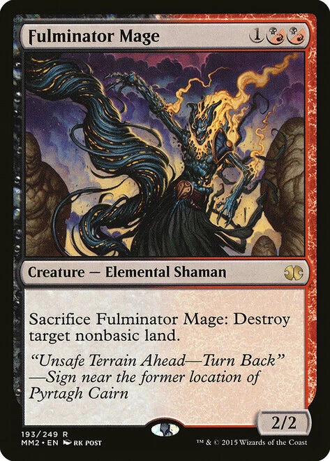 Fulminator Mage - Rare NM - Modern Masters: 2015 Edition - Image 1 of 1