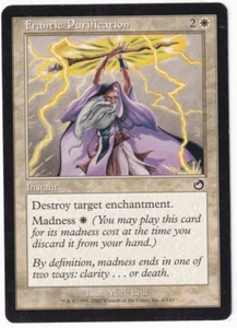 Frantic Purification Torment #6 Magic The Gathering 2002 MTG singolo - Foto 1 di 2