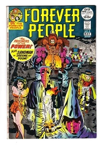 THE FOREVER PEOPLE 8 (NM- 9.2) DARKSEID APPEARANCE / JACK KIRBY's 3rd WORLD * - Picture 1 of 2