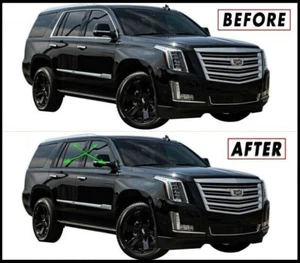 Superposición de apagón de eliminación de cromo para Cadillac Escalade 2015-20 - Imagen 1 de 2