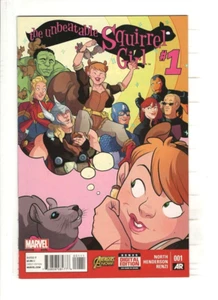 UNBEATABLE SQUIRREL GIRL #1 NM, Erica Henderson, cover & art, Marvel 2015 - Picture 1 of 2