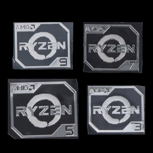 AMD Ruilong Ryzen R9 R7 R5 R3 Vega Metal Sticker Notebook Desktop Logo Stickjj - Bild 1 von 20