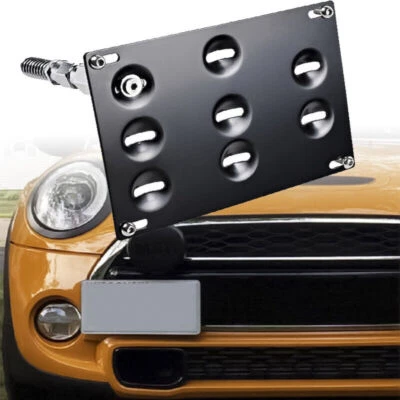 For Mini Cooper 2014+ Tow Hook Eye License Plate Mount Bracket R60 R61 F55 F56 Foto 1 de 4