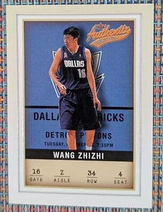 Wang ZhiZhi 2001-02 Fleer Authentix #34 - Picture 1 of 2