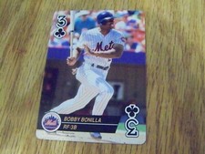 BOBBY BONILLA  ACES PLAYING CARDS  BASEBALL CARD  ODD BALL
