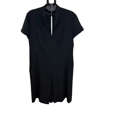 Lafayette 148 New York Womens Dress Size 16 Office Career 100% Wool Belt Missing - Image 1 of 4