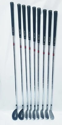 Ram Wizard Iron Set 5-SW + 3 & 4 Hybrid Clubs, Golf Pride Grips Mens R/H R-Flex - Image 1 of 4