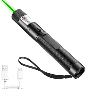 Long Range Green Pointer Beam with USB Charging, Presentation Remotes for Ind... - Picture 1 of 5