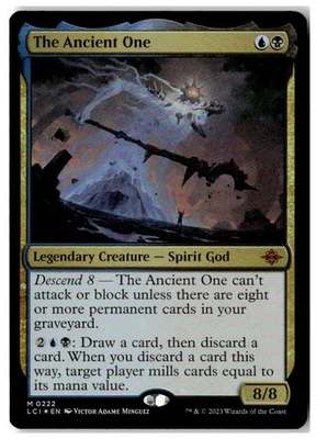 MTG Foil The Ancient One - The Lost Caverns of Ixalan Moderately Played English - Image 1 of 2