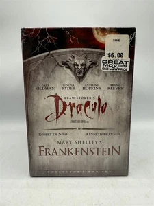 NEW SEALED STROKERS DRACULA / SHELLEYS FRANKENSTEIN / COLLECTOR'S DVD BOX SET - Picture 1 of 2