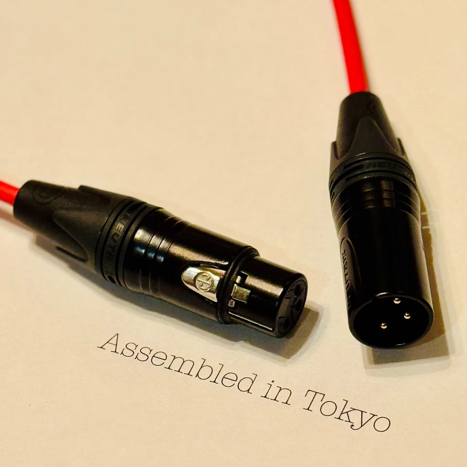 1–200 ft Mogami 2893 Flexible Quad Rojo | Elige Neutrik XLR/TRS | Listo para granel Foto 1 de 4