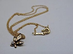 Tiffany and Co. Paloma Picasso Olive Leaf Pendant Yellow Gold 18k - Picture 1 of 7