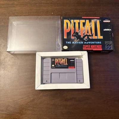 Pitfall: The Mayan Adventure (Super Nintendo SNES) Tested - Authentic - Image 1 of 4