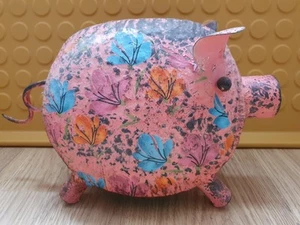 Metal Decorative Pig Statue Figurine - Picture 1 of 3