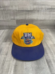 Super Bowl XXVIII Cowboys Bills Miller Lite SnapBack Hat K-Products Vintage - Picture 1 of 8