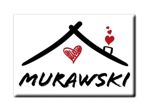 Murawski Kühlschrankmagnet Familie Name Nachname Love Geburtstag Grad Gift - Picture 1 of 9
