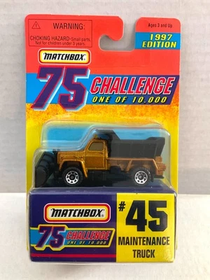 Matchbox GOLD CHALLENGE 1997 - #45 ГРУЗОВИК ДЛЯ ТЕХНИЧЕСКОГО ОБСЛУЖИВАНИЯ Chevrolet - Сделано только 10 000 - Изображение 1 из 3