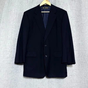 Vintage Brooks Brothers Makers Brooksease Anzug Sakko Herren 40R Schwarz Wolle - Bild 1 von 10