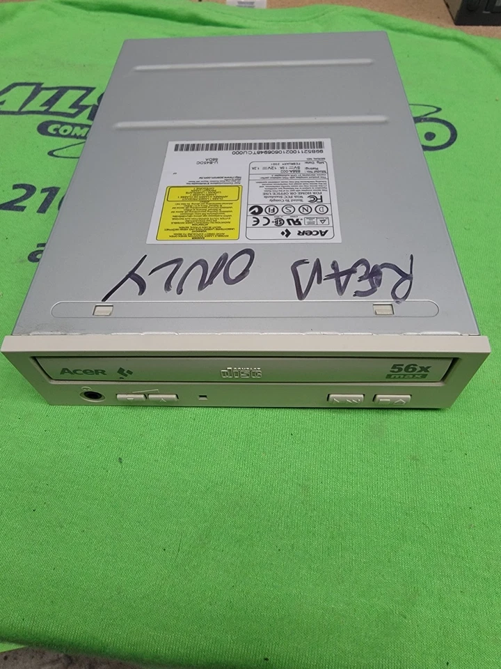 ACER 56X Internal IDE CDRom Drive - Beige - 656A-002 - Image 1 of 1