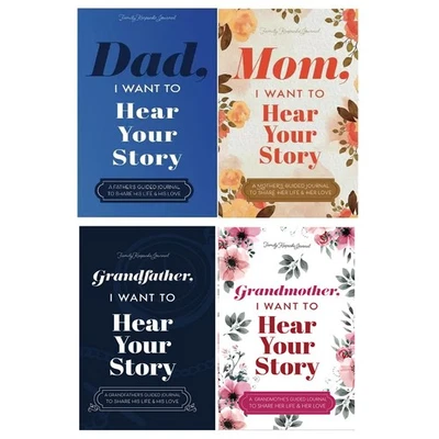 Combo of 2book set: dad i want to hear your story + mom i want to hear your stry - image 1 of 4