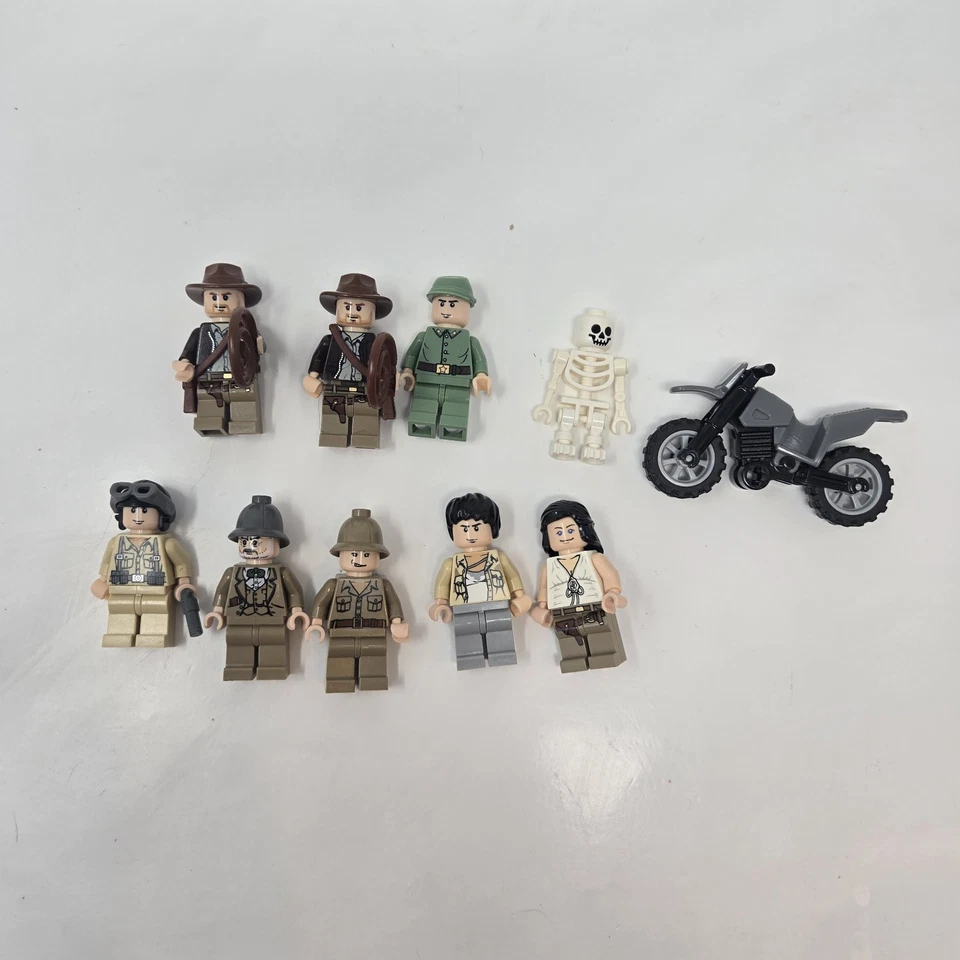 LEGO Indiana Jones Minifigures LOT READ DESCRIPTION  - Image 1 of 4