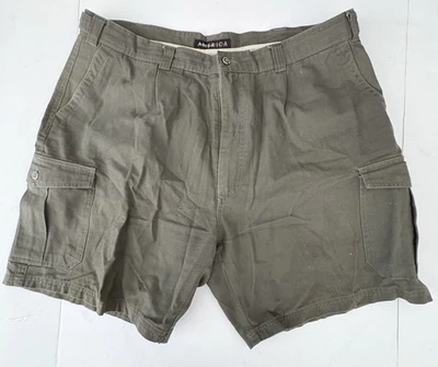 Pantalones Cortos Perry Ellis Para Hombre 40 Verde Oliva Exterior Carga Foto 1 de 4